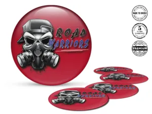 Custom Dome Stickers Rim Decals for Car Style